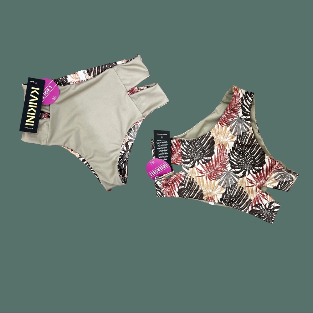 Kaikini Bikini bottoms. New with tags.